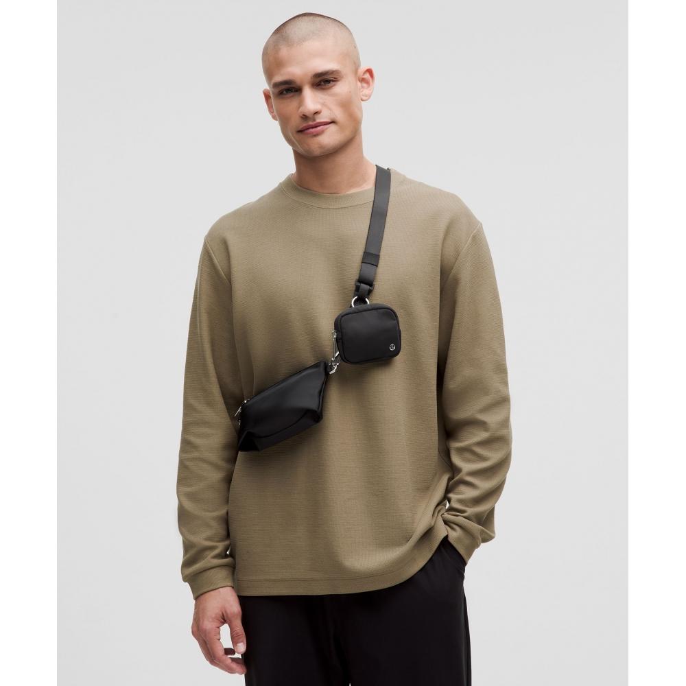 Lululemon Dual Pouch Sling Black