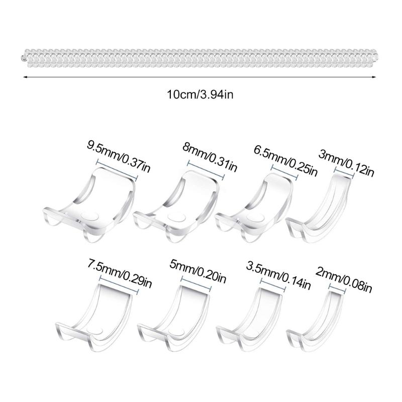 Set of 12/20 Silicone Finger Rings Inserts Adjustable Finger Rings Size Enhancer