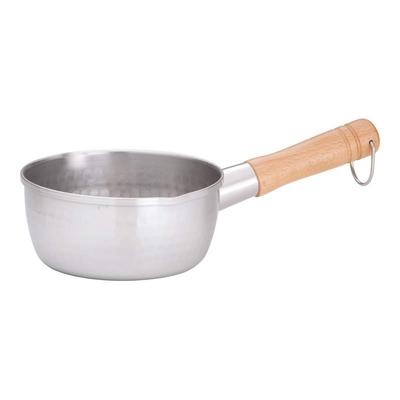 Endo Shoji Коммерческий ковш Юкихира 15 см Кованая нержавеющая сталь Сделано в Японии AYK49015 (двусторонний) 21-0