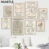 Retro Picasso Matisse Wall Art Posters And Prints Abstract Girl Body Flower Canvas Painting Pictures For Living Room Home Decor