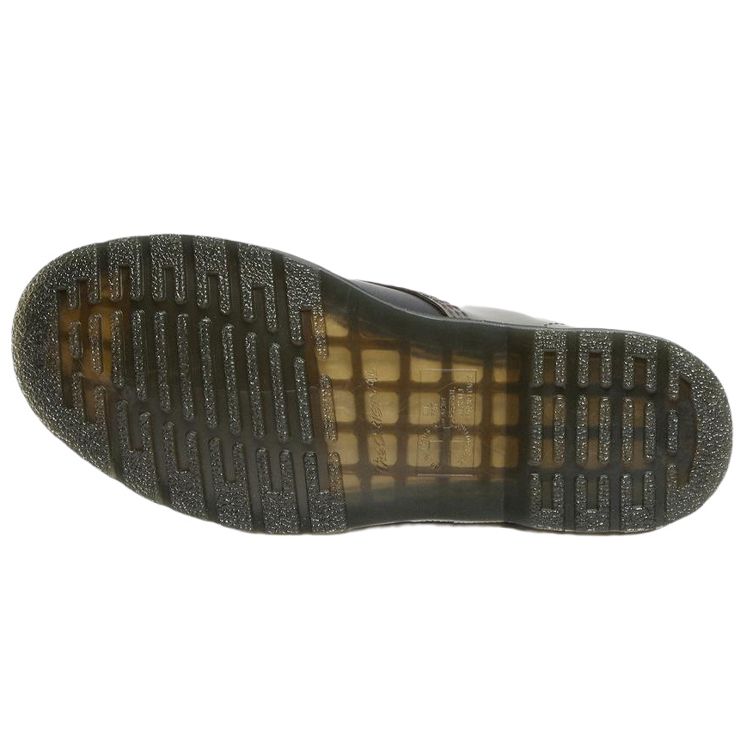 Dr. Martens 1461 Smooth Casual Lace-Up Short Boots Unisex Boots Gray Black 27538001