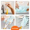1/5/10/20/50pcs Electrostatic Disposable Duster Refills - Effortless Dusting for Electronics, Furniture & Ceiling Fans (Handle Not Included)