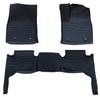 RANCLE 300 LAND CRUISER RANCLE LAND CRUISER VJA300W FJA300W 300 300 Серия 3D Черный Коврик для Пола Материал TPE Ряд Резиновый Коврик Резиновый Коврик Водоотталкивающий