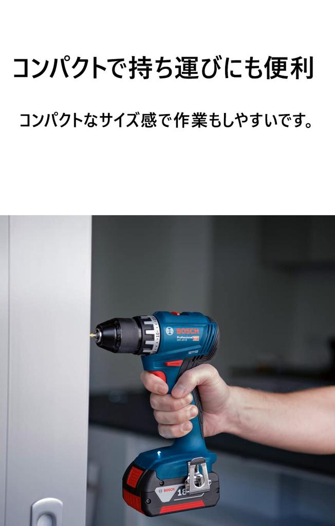 Аккумуляторная дрель-шуруповерт Bosch Professional 18 В GSR18V-45