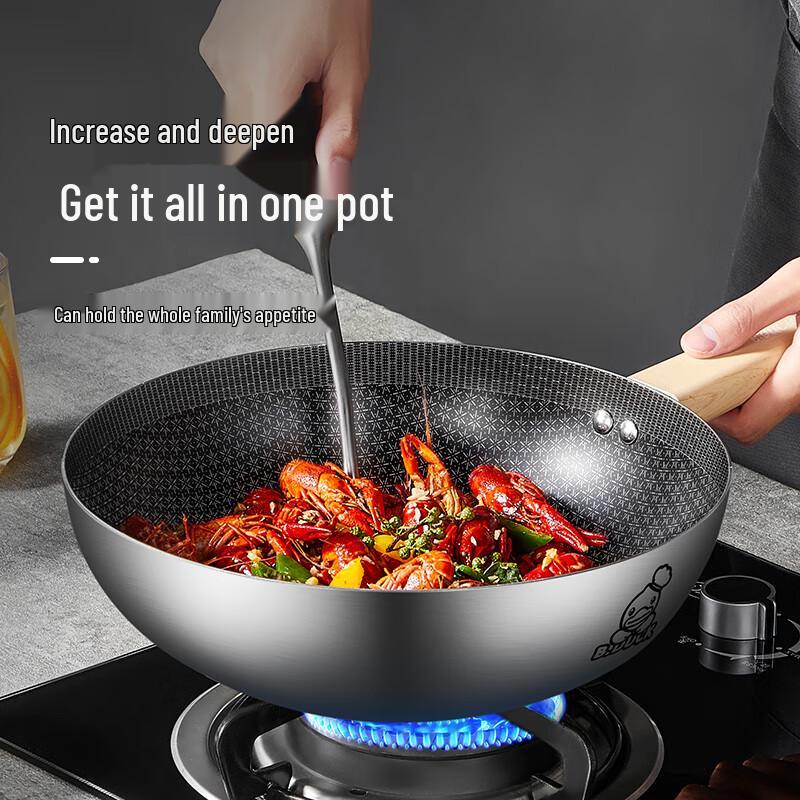 COOKER KING Little Yellow Duck 316 Multi-layer Steel Wok