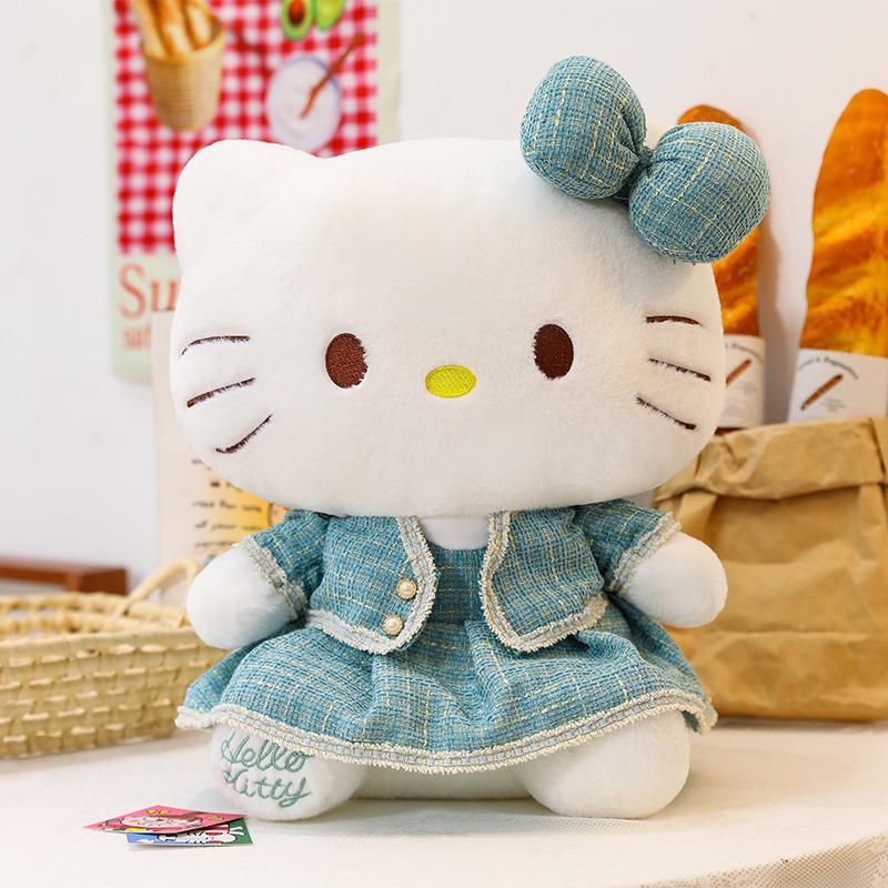 Плюшевая кукла Hello Kitty 'Цветение сакуры' - Милый подарок на день рождения и подушка для объятий для девочек