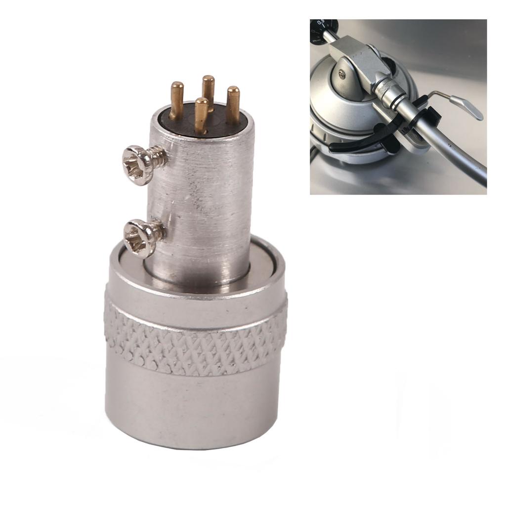 Разъем головки тонарма из алюминиевого сплава для виниловых коллекторов проигрывателей малого и среднего бизнеса расширяет возможности ваших игроков