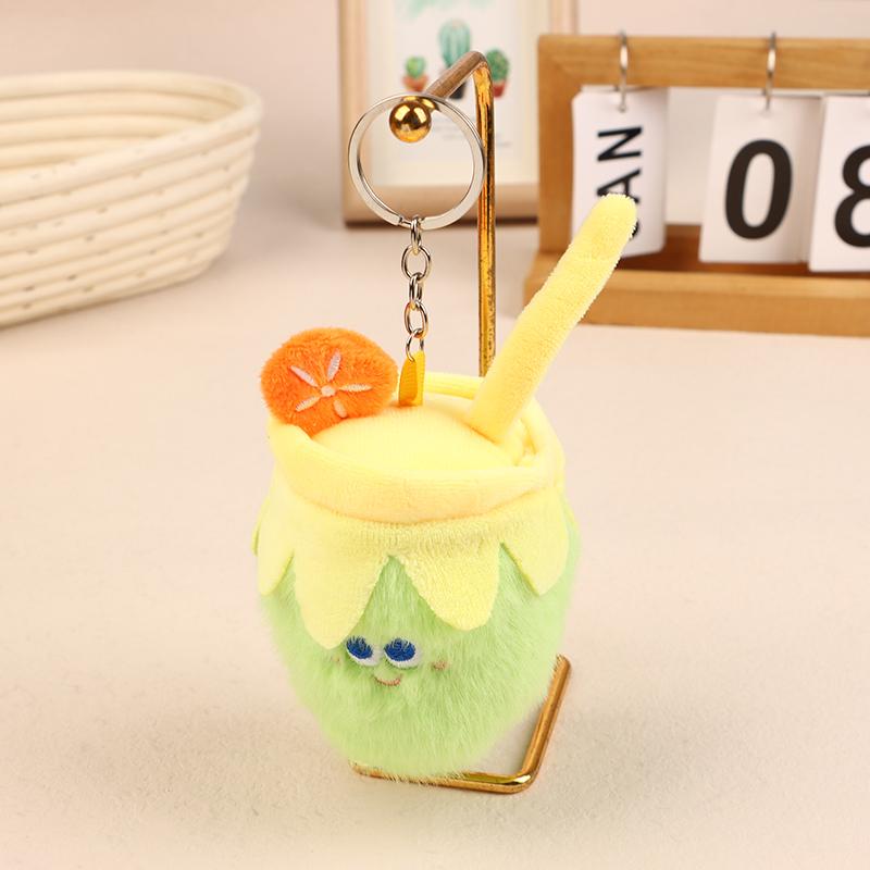 1 шт. Куриная ножка Картофель фри Милый брелок-подвеска для сумки Плюшевая кукла Гамбургер Брелок Аксессуары для школьного рюкзака Мягкие игрушки