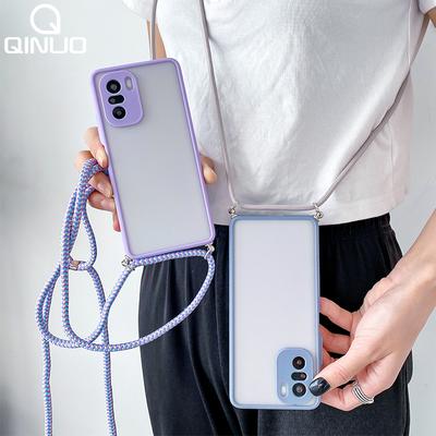 Чехол-ремешок через плечо на шею для Xiaomi Redmi Note 11 10 Pro 9 8 7 10S 9T Mi 11T Lite 10T POCO X3 NFC M3 M4 Прозрачный