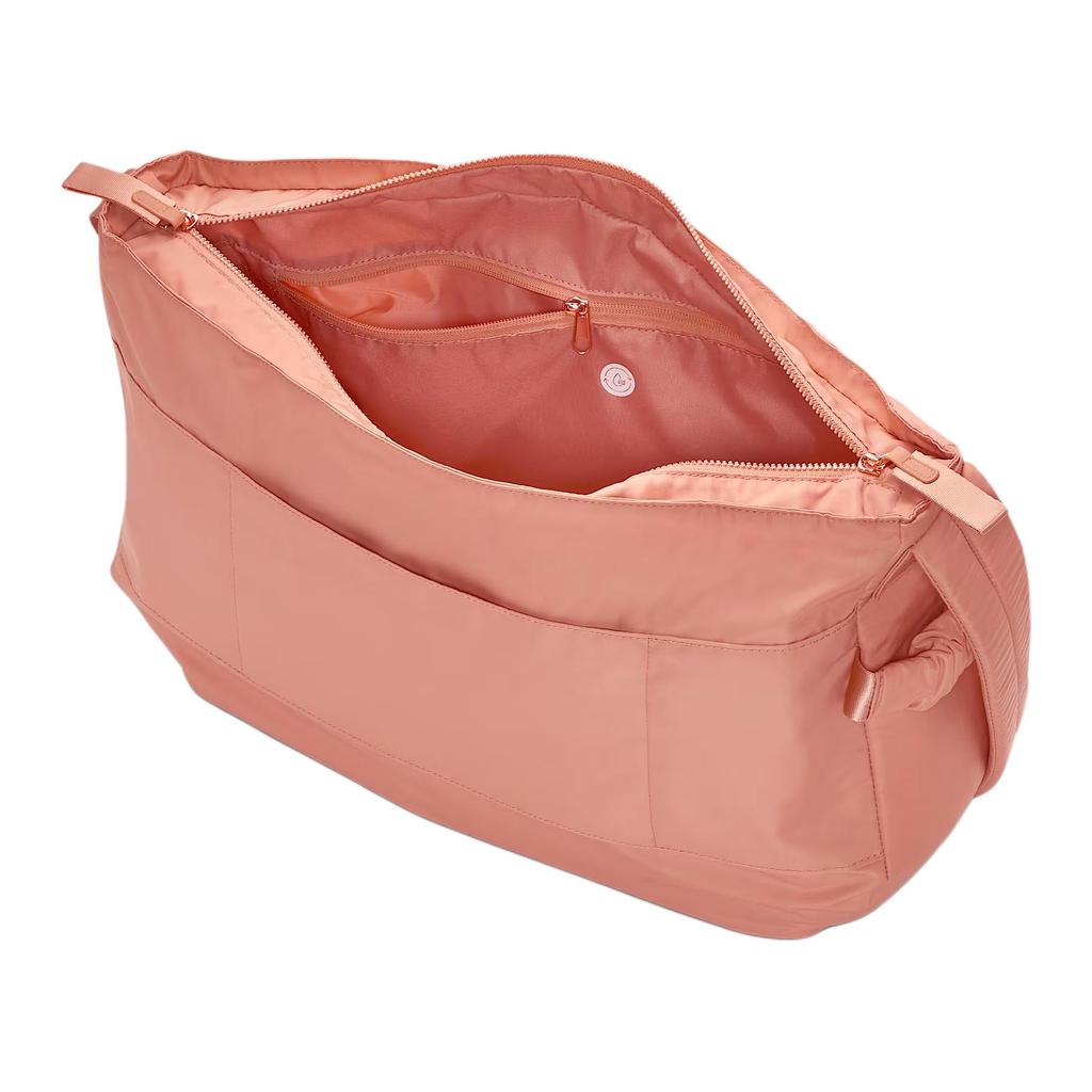 Nike One Large Capacity Adjustable Shoulder Strap Fabric Tote Bag Women Tote Bag Rose-Gold HV1193-688