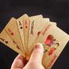 Золотые Игральные Развлекательные Карты Прочные Водонепроницаемые Карты Золотая Фольга Покерный Набор Магические Карты Пластиковая Фольга Покерные Карты Реквизит для Карточной Игры TMZ