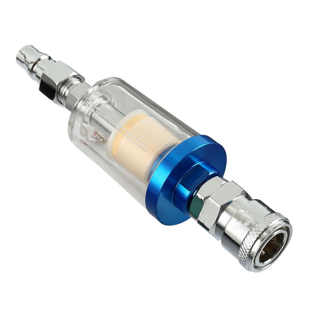 Oil Water Separator Sprayer Air Oil Water Separator Filter Kit Water Trap Clear Painting Moisture Separator with Clear Filter