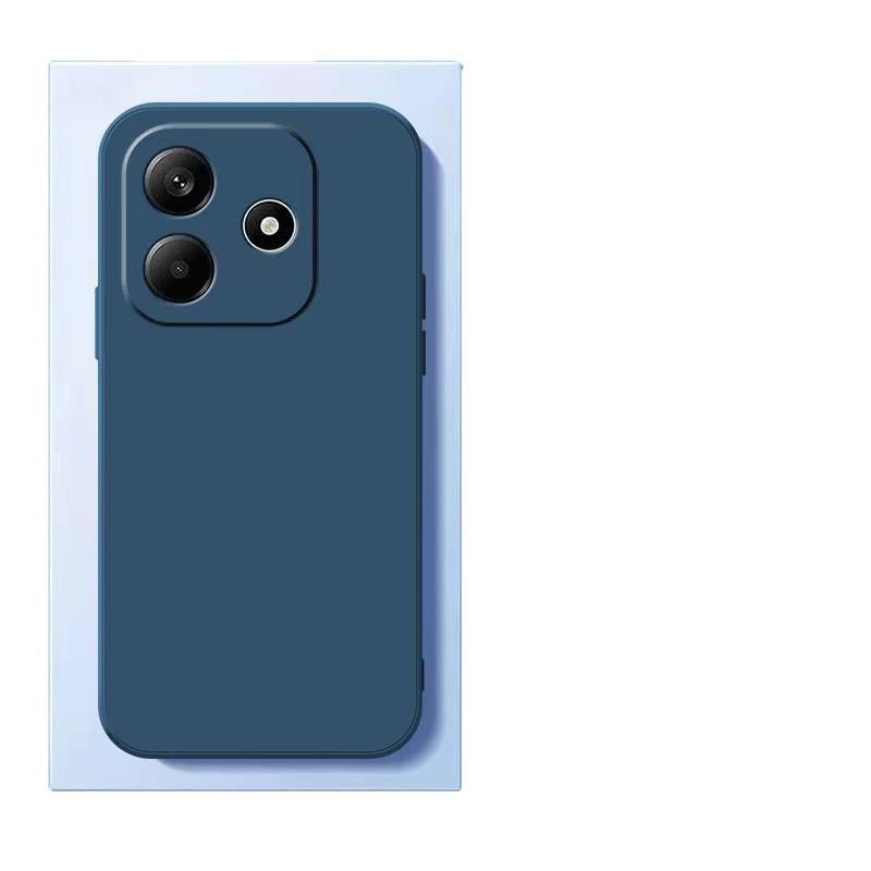 Подходит для чехла мобильного телефона Redmi Note14Pro Turbo4 Кубик Рубика прямой край 10X жидкий силикон K80 приятный для кожи