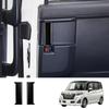 Для TOYOTA ROOMY    2024 ABS Черный Внутренняя Панель Накладка Ручки Двери Салона Заглушка Защитная Накладка Аксессуары