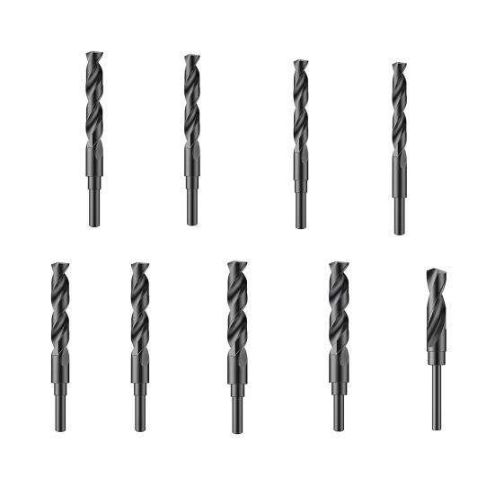 Drill Bit 118-Degree Point Angle Wear-Resistant Rust-proof Widely Used High Speed Steel DIY Drill Bit Woodworking Tool