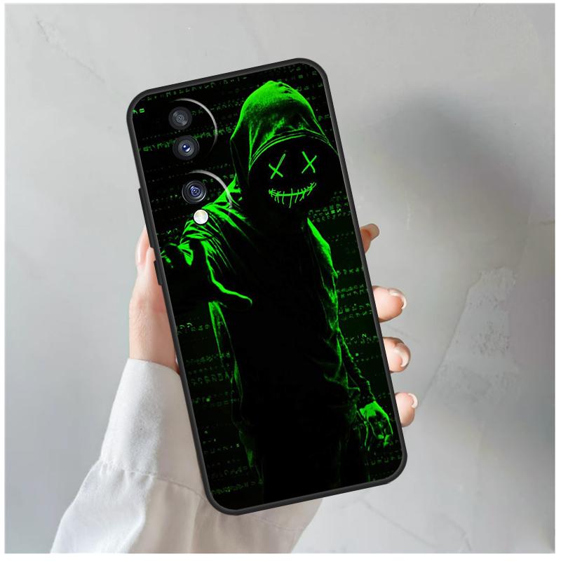 Matrix Hacker For Honor Magic 8 Pro 6 7 Lite Case For Honor Win RT 50 70 90 200 400 X8c X8b X9a X9b X9c X9d