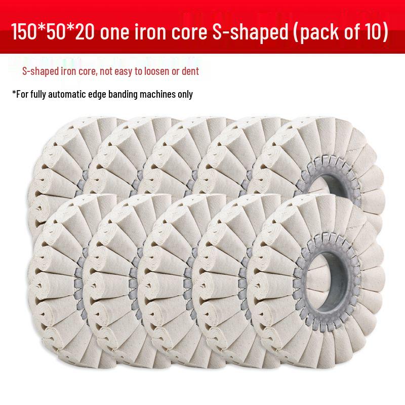 Fully Automatic Edge Banding Machine Polishing Wheel - Thickened Cloth, Cotton, Flannel, and Iron Core