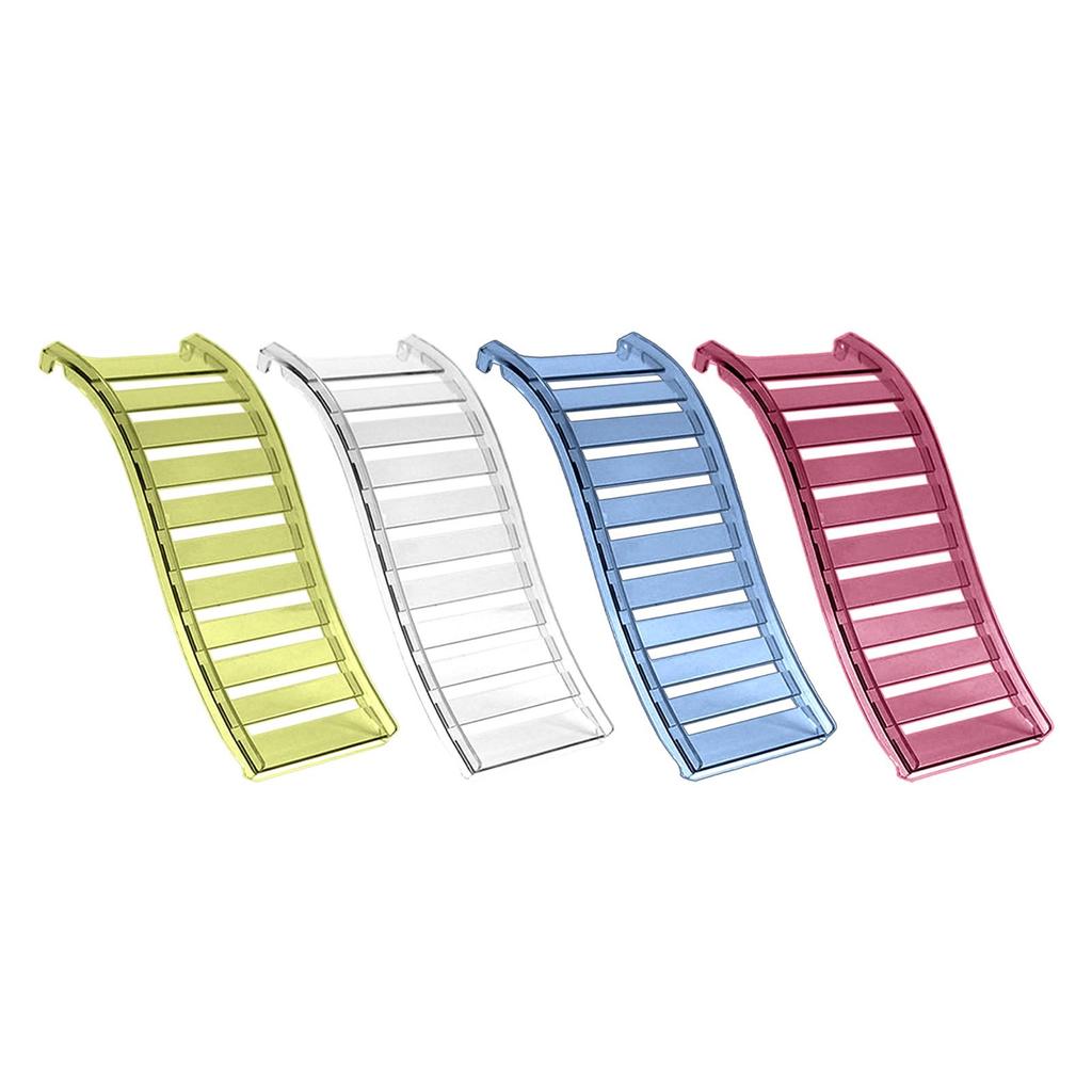 Лестница для хомяка, декор для среды обитания, домик-аксессуар, противоскользящая, устойчивая, для декора клетки и аксессуаров, игрушка для лазания для мелких животных