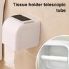 Держатель для рулона туалетной бумаги, подставка для туалетной бумаги в ванной, регулируемая конструкция, универсальная посадка, простая установка, подпружиненный держатель для туалетной бумаги