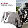 Motorcycle Windshield Extension Universal for BMW R1200GS R1250GS F800GS LC Heighten Windscreen Deflector Accessories