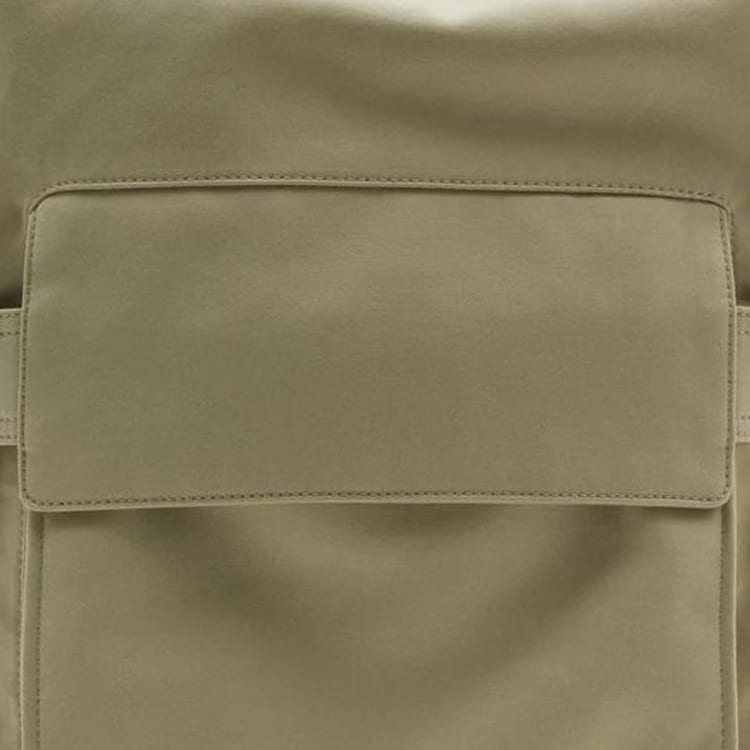 Burberry Polyester Backpack Men's Army Green 80834331