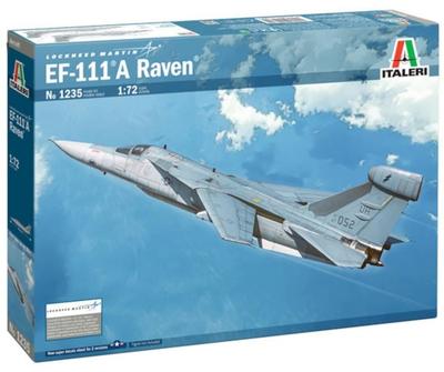 Tamiya Italeri Airplane Series 1235 Raven Plastic Model Kit 37195 1/72 No. EF-111A
