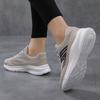 Summer New Women's Flying Weave Mesh Breathe Freely Sport Casual Lightweight Soft Sole Running Shoes