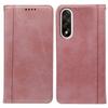 For OnePlus Ace 5 Ultra 5G/Nord 5 5G Case Hidden Magnetic Closure Calf Texture Leather Phone Cover