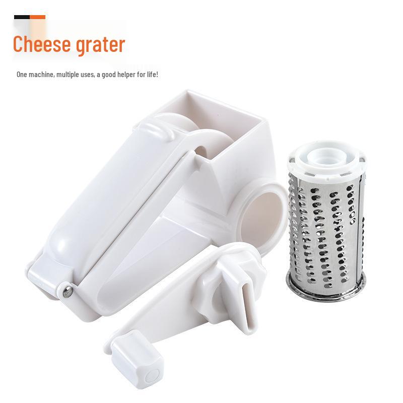In-Stock Multi-Functional Hand-Crank Cheese, Fruit & Veggie Grater