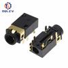 PJ-342 3.5mm Headphone jack PJ-242 6Pin Audio Socket Sinking Plate DIP Gold Plated Connector