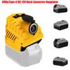 Для аккумуляторов Makita/DeWalt/Milwaukee/Bosch 18/20V с портами USB и Type-C Понижающий регулируемый преобразователь DC 12V для DIY-проектов