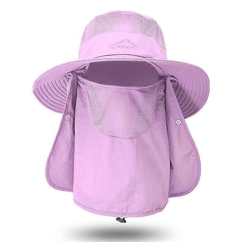 Fisherman Hat Men's Sun Hat Outdoor Quick-Drying Sun Hat Fishing Breathable Sun Hat Women's Face Hat