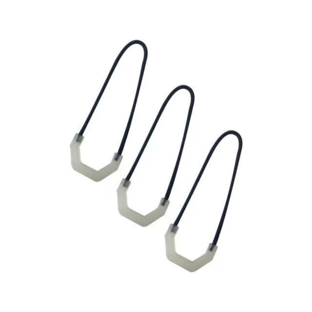 Светящаяся застежка-молния Хвостовая веревка U-образная светящаяся головка молнии Ремешок на молнии DIY Головка молнии