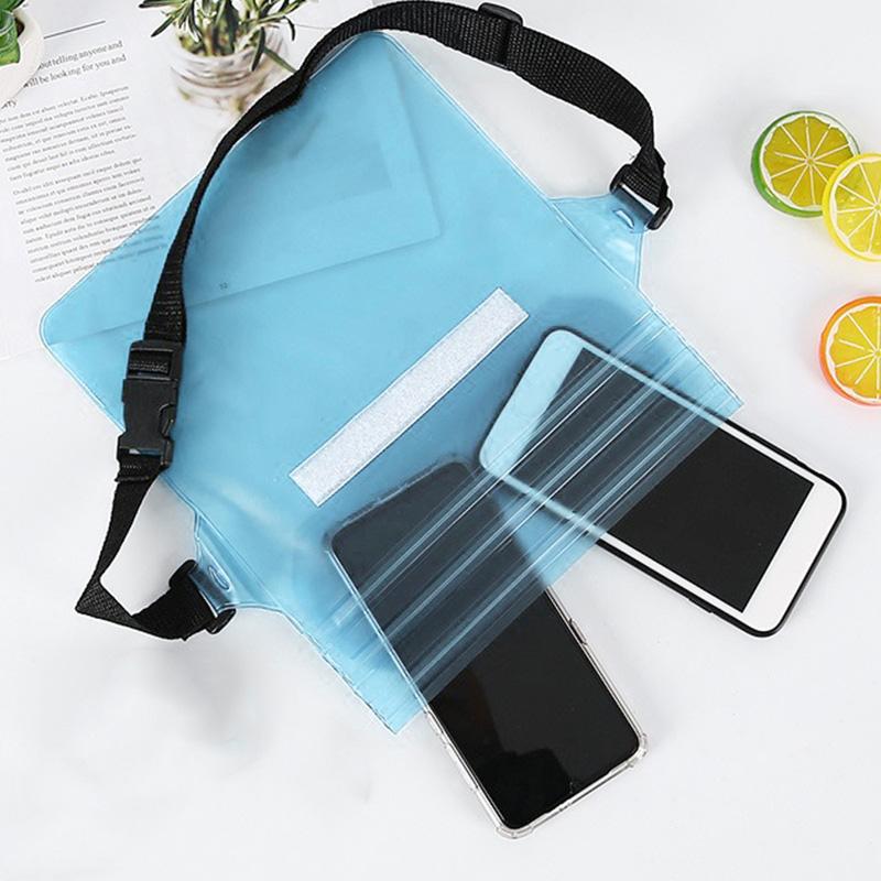 1 шт. водонепроницаемая сумка для плавания водонепроницаемый чехол для водных видов спорта поясные сумки для хранения непромокаемая поясная сумка портативная