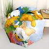 Pluto Donald Duck Daisy Duck Pluto Doggy Friends Automatic Opening and Closing Umbrella - Lightweight 3-Fold Design, Suitable for Fans, Trav