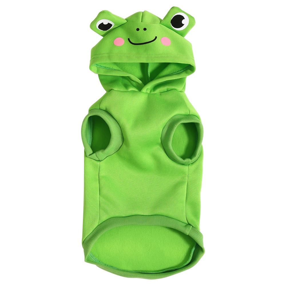 Funny Animals Frog Cosplay Dog Hoodies Shark Lion Comfortable Pet Dog Hoodie Thicken Lovely Style Puppy Clothing Coat