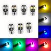 4 шт. Автомобильная лампа T10 Canbus 5630 8SMD Ширина индикатора номерного знака Автомобильная светодиодная маленькая многоцветная лампа