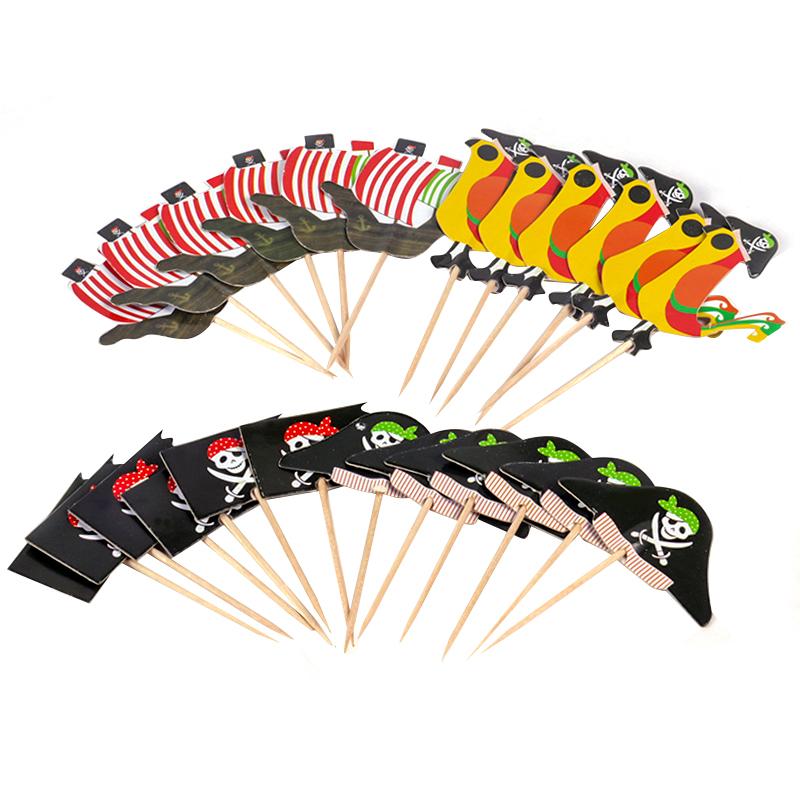 Набор одноразовой посуды в пиратском стиле с картой сокровищ, пиратским кораблем, узором черепа, бумажной тарелкой, чашкой, салфеткой для вечеринки по случаю дня рождения