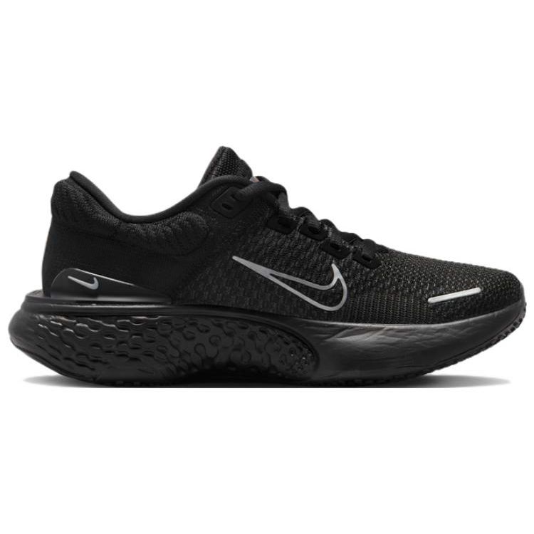 Nike Женские кроссовки ZoomX Invincible Run Flyknit 2 Black Metallic Copper, металлик-серебристый Summit-White DC9993-003