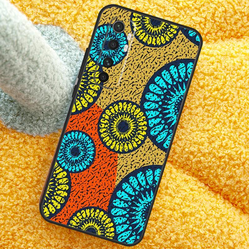 Чехол из африканской восковой ткани для Xiaomi 15T 14T 13T 14 15 Ultra 17 Pro Max Чехол для POCO F8 F7 F5 F6 X5 X6 X7 Pro