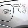 Наклейка автомобильная на крышку бензобака
