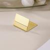 DIY Place Card Holder Gold Price Tags Party Supplies Name Card Clip Stand Wedding Restaurant