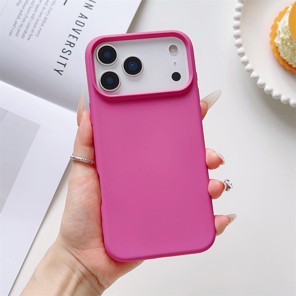 Матовый Чехол Конфетного Цвета для iPhone 17 Air 16 16E 15 Pro Max Жидкий Силикон Ударопрочный Защитный Ощущение Кожи Прочный Чехол