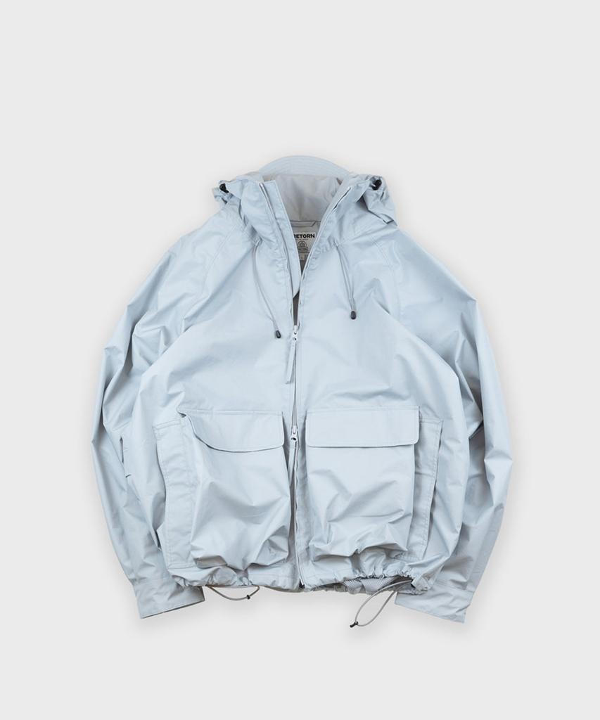 Tretorn All-Day Packable Windbreaker - Light Gray