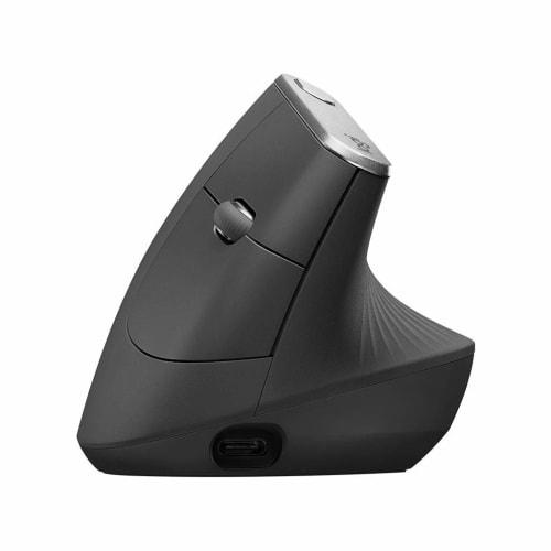 Logitech Wireless Mouse Беспроводная мышь MXV1s MX Vertical Advanced Эргономичная мышь Unifying Bluetooth Быстрая зарядка Совместимость с FLOW 6 кнопок Беспроводная