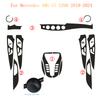 For Mercedes AMG GT X290 -2024 Interior Central Control Panel Door Handle Carbon Fiber Stickers Decals Car styling Accessori