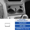 For Toyota RAV4 2001-2002-2003 Carbon Fiber Car Cup Holder Decorative Sticker Sticker Sticker Trim Film Accessories
