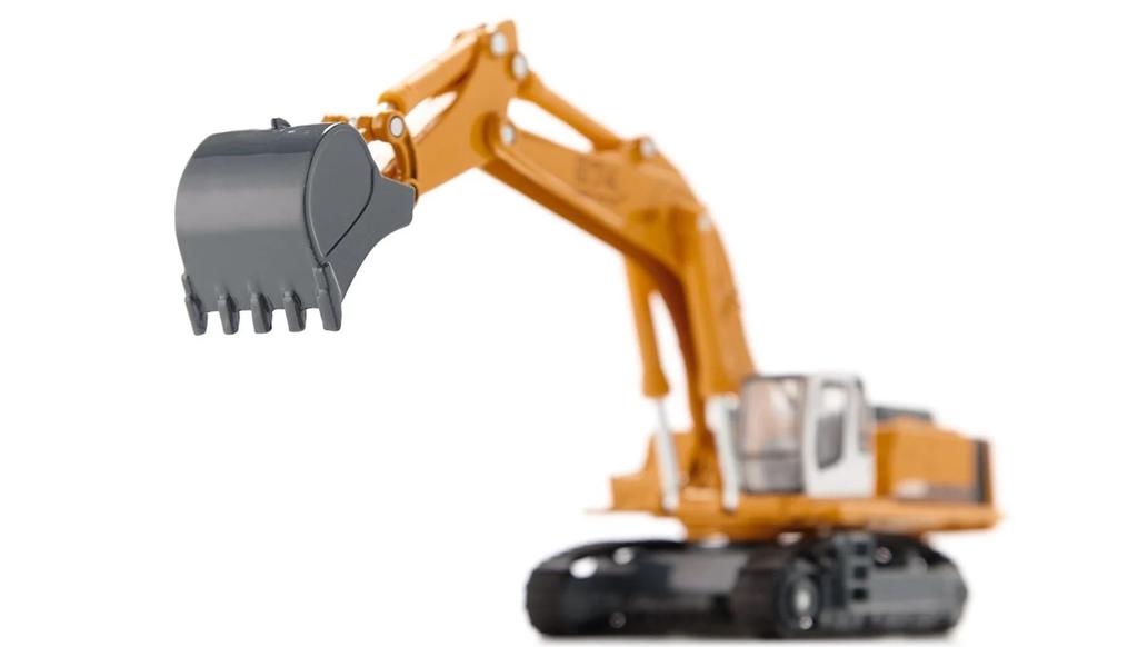 SIKU MAN Liebherr экскаватор-погрузчик SK1847 полуприцеп 1/87