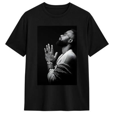 Музыкант Fally Ipupa Печатная футболка Унисекс и Женская Летняя Хлопковая Одежда Y2K Повседневная Модная Футболка с коротким рукавом Подарок для фаната