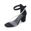 Hot Sale Women's Shoes Buckle Strap Women's Sandals Fashion Crystal Dress Sandals Women Summer Plus Size Heeled Sandals